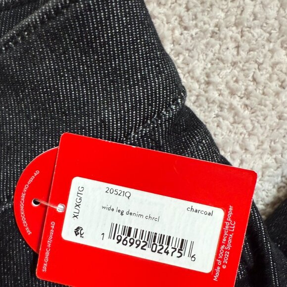 SPANX Dark Gray Wide Leg Jeans - Picture 5 of 10